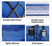 عربة قابلة للطي للاستخدام الخارجي للرحلات للشاطئ م...