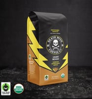 Death Wish Coffee, Organic and Fair Trade, Light R...