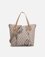 شنطة نسائية عصرية باللون البني