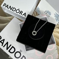 سلسال فضي دائري بندورا فضه عيار 925