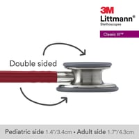 سماعة ليتمان كلاسيك أحمر 3M Littmann Classic III S...