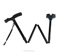 عكاز كبار السن مزود بكشاف