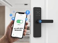 قفل باب ذكي بصمة 2025 Tuya