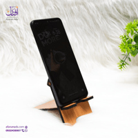 استاند جوال تخرج خشبي