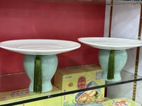 طقم 3 قطع صواني سيراميك فاخرة