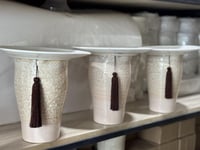 طقم 3 قطع صواني سيراميك فاخرة