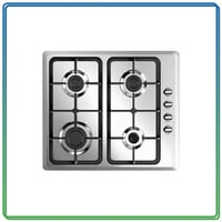 سطح غاز , ماركة تروفي , استيل , 4 عيون , TOAO-6402