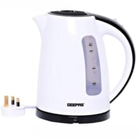 غلاية ماء,ماركة جيباس,1.7 لتر,بلاستيك,اللون ابيض,...