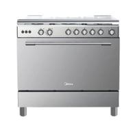 فرن,ماركة ميديا, 90*60 حديد ثقيل, اللون استيل,المو...