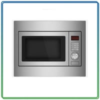 مايكرويف,ماركة كتشن لاين,25 لتر , بلت ان ,اللون اس...