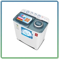 غساله هام حوضين 10 كيلو أبيض HWM10000-21N