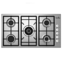 سطح,ماركة بيلا,غاز,5 عين,ثقيل,60 سم,اللون استيل,ال...