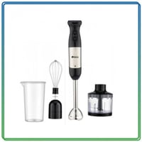 خلاط يدوي تكنو بيست 600واط, سرعتين, ستانلس ستيل, أ...