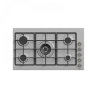 غاز 5 عيون سطح 90x60 شعلات نحاس جي في سي برو gvc25...