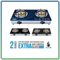 موقد غاز ستانلس ستيل بشعلتين من سانفورد SF5228GC B...