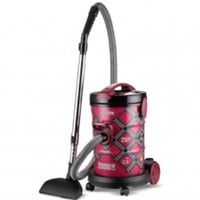 كيون مكنسة كهربائية برميل 2000 واط - 25 لتر - أحمر...