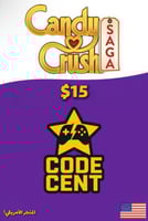 كاندي كراش ساغا 15$ -المتجر الأمريكي