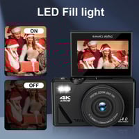 كاميرا تصوير رقمية مدمجة بدقة 4K