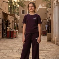 طقم عنابي من pum