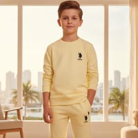 طقم شتوي اصفر Po