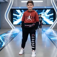 طقم جوردان الرياضي المتباين