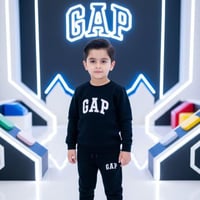 طقم "GAP الأسود الأنيق"
