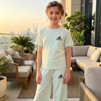 طقم "كلاود جراي أديداس"