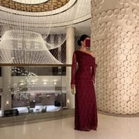 فستان سهره دم الغزال