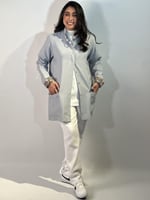 لابكوت رمادي ملكي