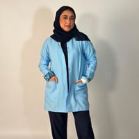 لابكوت أزرق سماوي