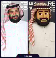 رسم بيكسل
