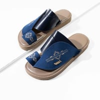 حذاء شرقي رجالي فخم بتصميم سدو يدوي - 143