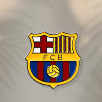 ستيكرات معدنيه للجوال بتصميم برشلونة