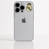 استيكر جوال معدني بتصميم ريال مدريد