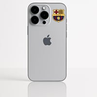 ستيكرات معدنيه للجوال بتصميم برشلونة