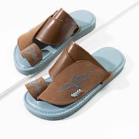 حذاء شرقي رجالي فخم بنقشة السدو اليدوية - 173