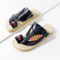 حذاء شرقي رجالي فخم بتصميم سدو يدوي