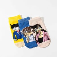 جوارب قصيره شخصيات كونان ب 3 جوراب