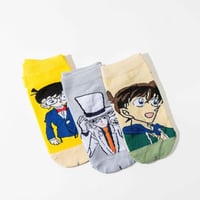 جوارب قصيره شخصيات كونان ب 3 جوراب