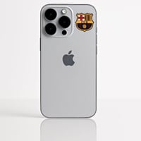 استيكر جوال معدني بتصميم برشلونة