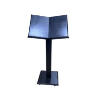 حامل مصحف خشب متعدد الارتفاع بني محروق