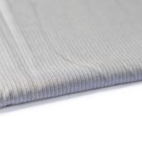 قماش شتوي نقشة مقلم محفور لون رمادي فاتح