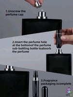 عبوة عطر قابلة للتعبئة