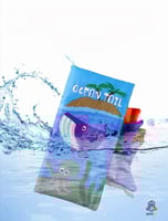 كتيب قماشي تعليمي (أسماك)