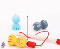 صيد السمك الخشبيي