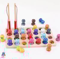 صيد السمك الخشبيي