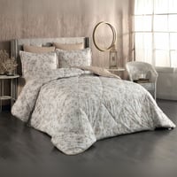 مفرش مزن - فاخر صيفي مزدوج - 6 قطع