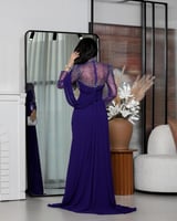 فستان سهره مطرز تطريز يدوي