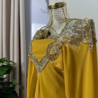 فستان الملكه الجوهره الخامه جورجيت زاد كريب بطانه...