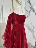 وصل حديثآ ا فستان سهرة نوع القماش _ اورجنزا المقاس...